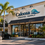 New dimensional storefront sign installed on a commercial retail property in Fort Myers.